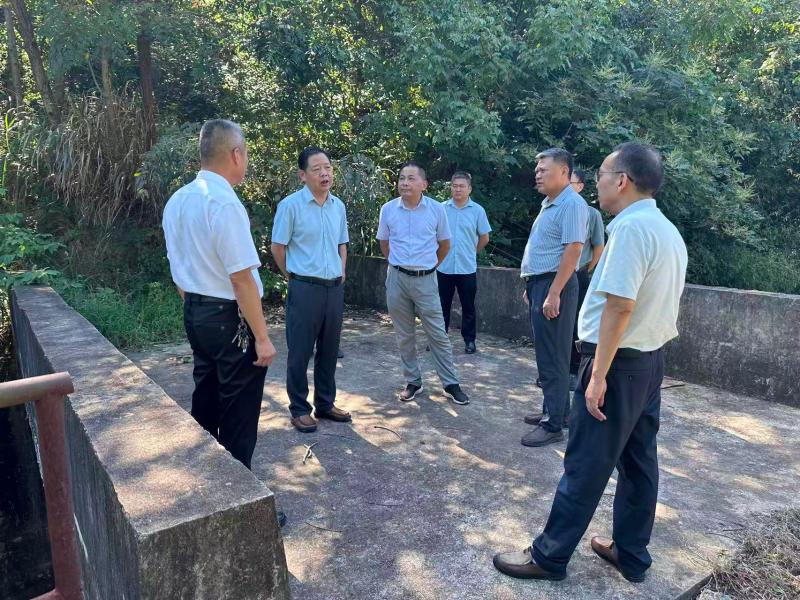 吴峰赴联系乡镇督导有关问题整改工作