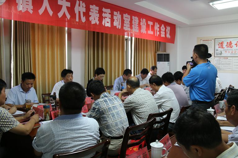 （图）枞阳县召开人大代表活动室建设工作会议